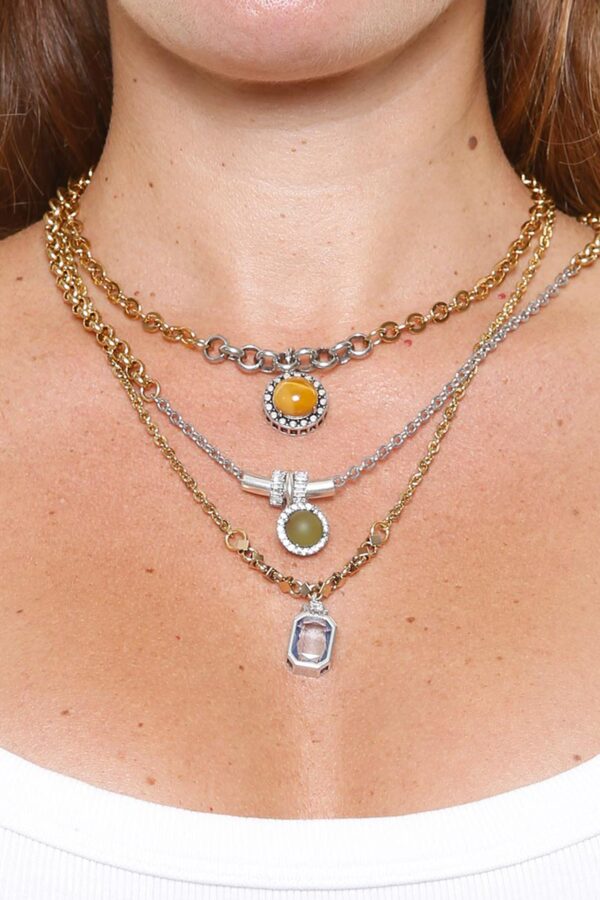 Rada Como Necklace - Silver - Image 2